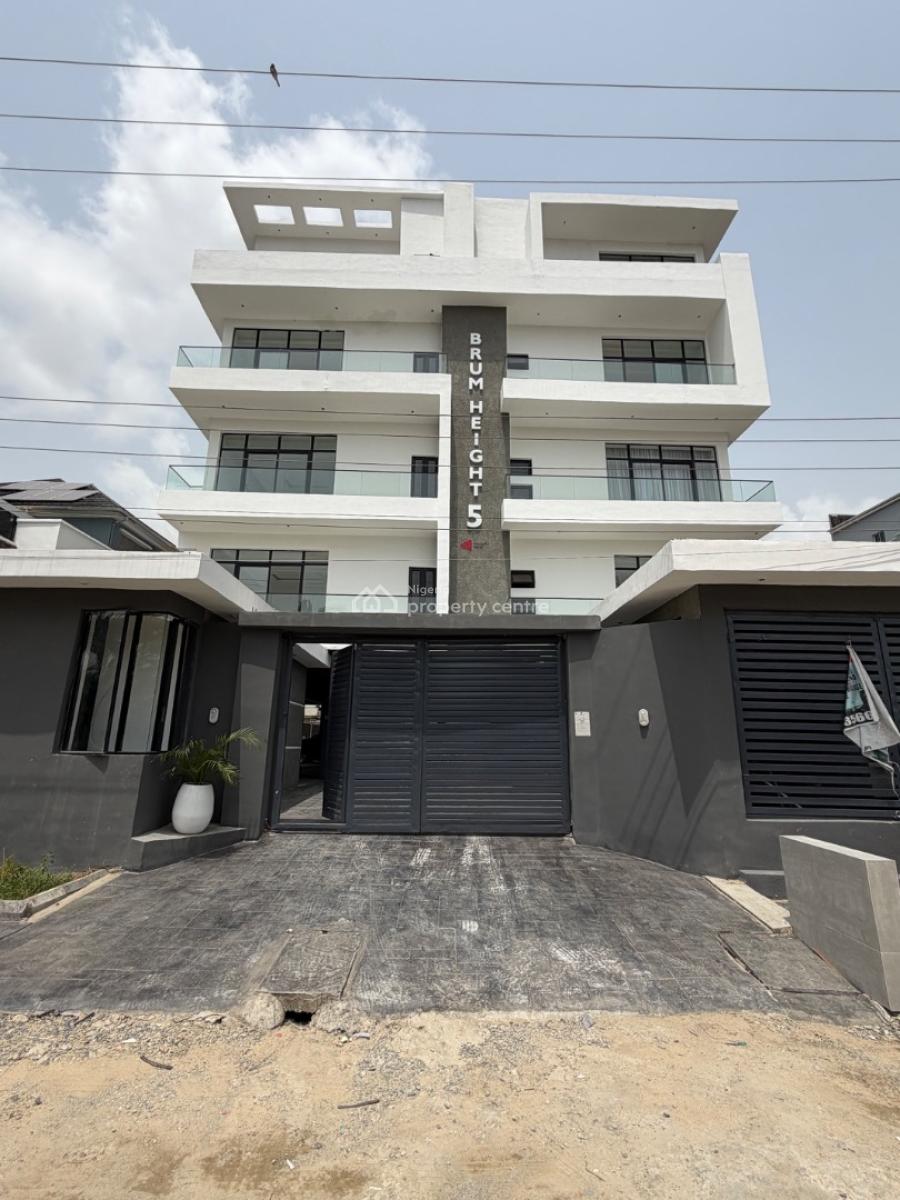 Newly Built 2 Bedroom Flat with Pool and Elevator, Ikate, Lekki, Lagos, Block of Flats for Sale