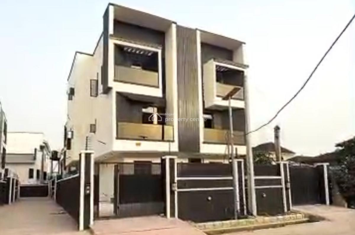 Newly Built 4 Bedroom Semi Detached Duplex with a Room Bq, Off Adeniyi Jones, Ikeja, Lagos, Semi-detached Duplex for Sale