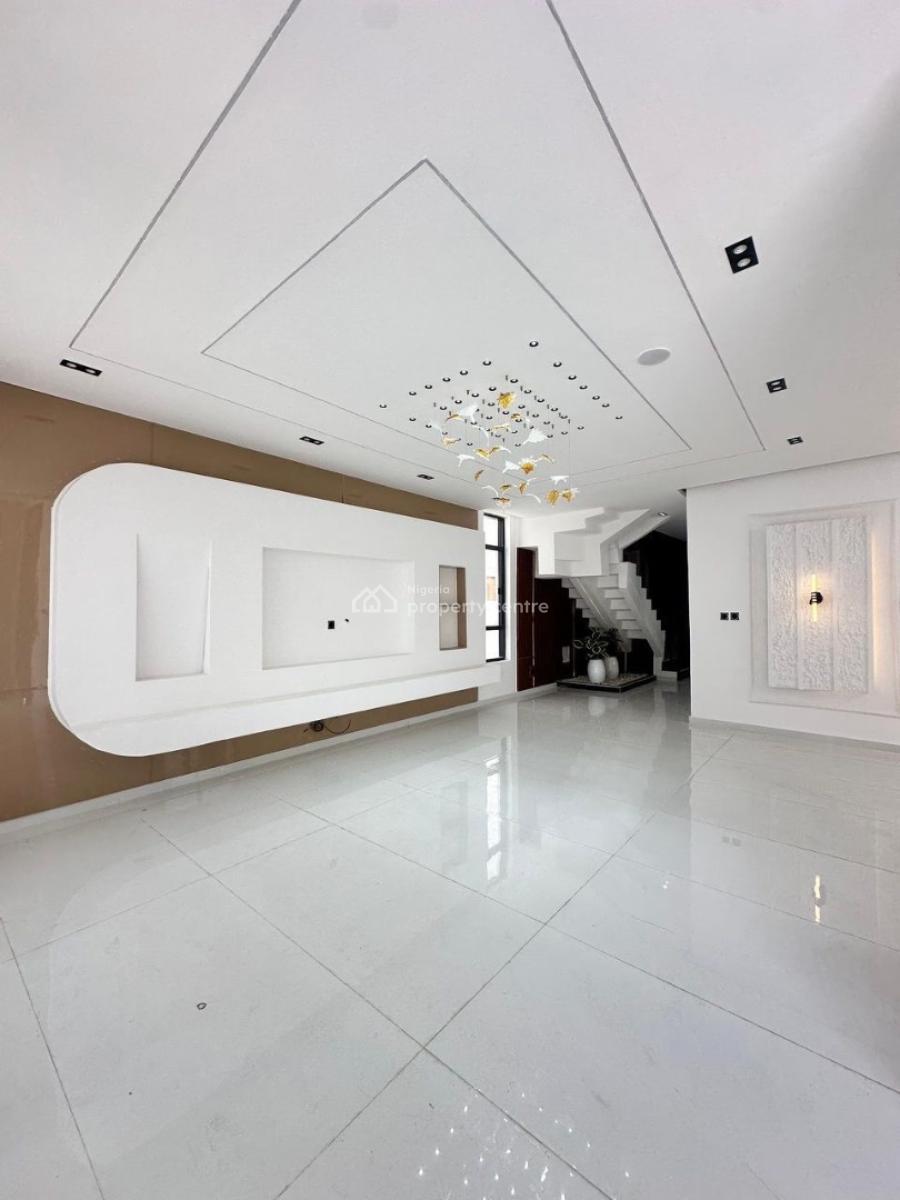 Opulent 5 Bedroom Fully Detached Duplex in a Secure Estate, Chevron Toll Gate, Lekki, Lagos, Detached Duplex for Sale