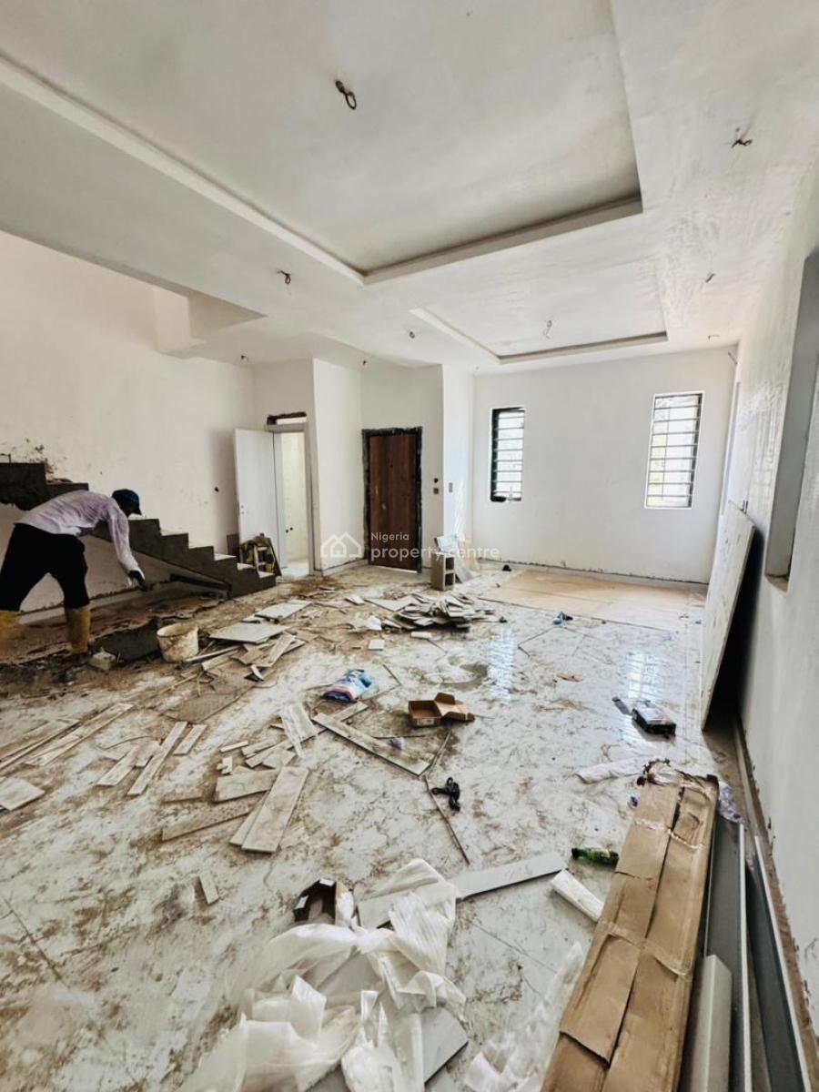 Exquisitely Built 4 Bedroom Semi Detached Duplex with Bq in an Estate, Brand New 4 Bedroom Duplex for Sale in Ikeja (comes with Good Title), Opebi, Ikeja, Lagos, Semi-detached Duplex for Sale