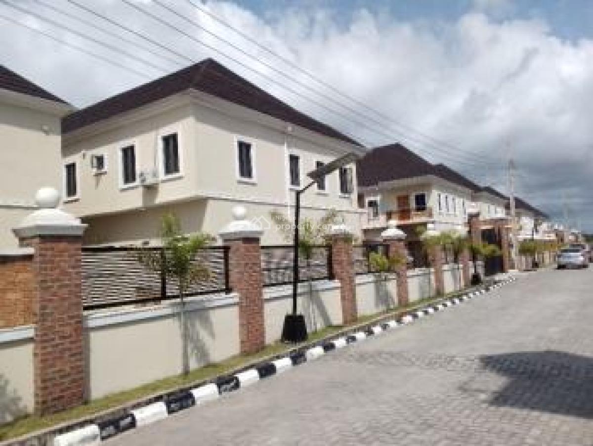 Beautifully Finished 4 Bedrooms Terrace Serviced Duplex House, Ajah, Lagos, Terraced Duplex for Sale