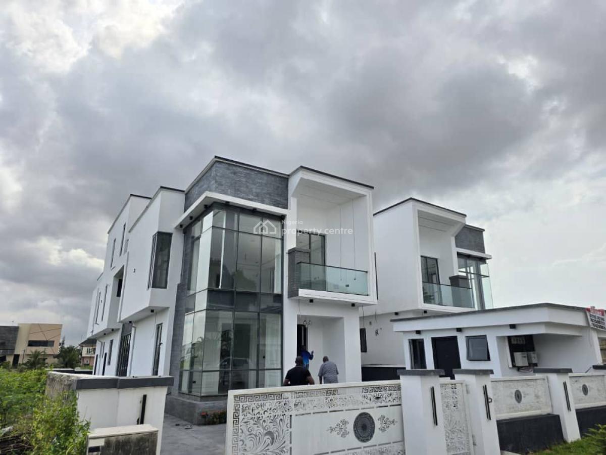 Luxury 5 Bedroom Fully Detached Duplex with Swimming Pools & Bq, Royale Garden Estate, Ajah, Lagos, Detached Duplex for Sale