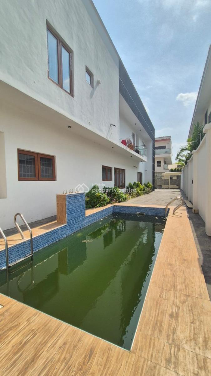 Luxury 6 Bedroom Fully Detached Mansion with Bq & Pool on 650sqm, Ikeja Gra, Ikeja, Lagos, House for Sale