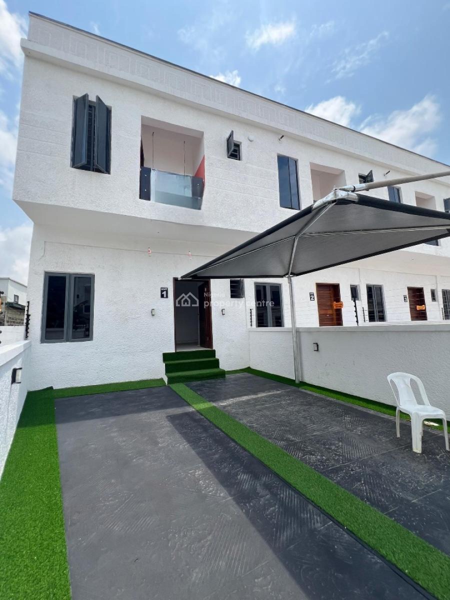 Exclusive Newly Built 4 Bedroom Terrace Duplex in a Secure Estate, General Paint, Abraham Adesanya, Ajah, Lagos, Terraced Duplex for Sale