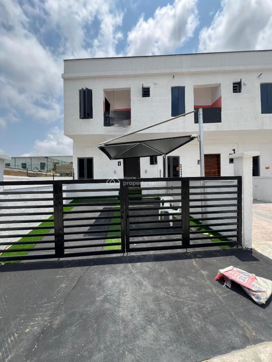 Exclusive Newly Built 4 Bedroom Terrace Duplex in a Secure Estate, General Paint, Abraham Adesanya, Ajah, Lagos, Terraced Duplex for Sale