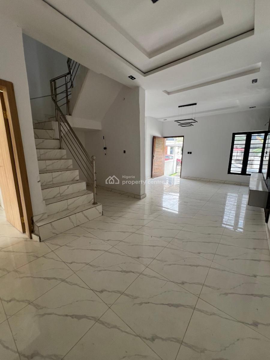 Exclusive Newly Built 4 Bedroom Terrace Duplex in a Secure Estate, General Paint, Abraham Adesanya, Ajah, Lagos, Terraced Duplex for Sale