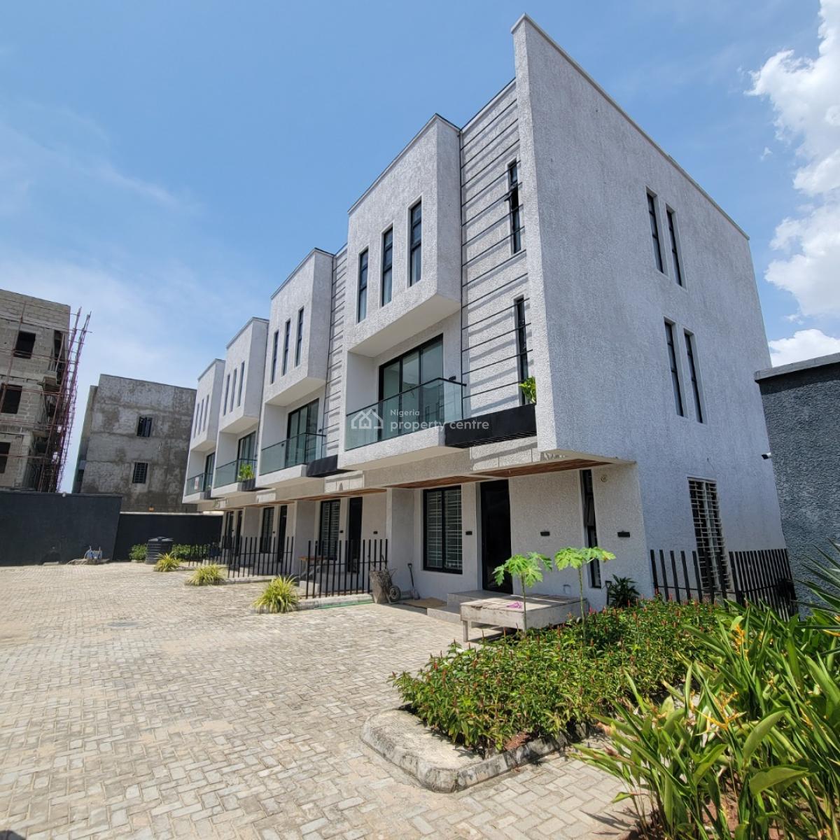 Excellent 4bedroom Terrace Duplex with a Bq, Ikate, Lekki, Lagos, House for Sale
