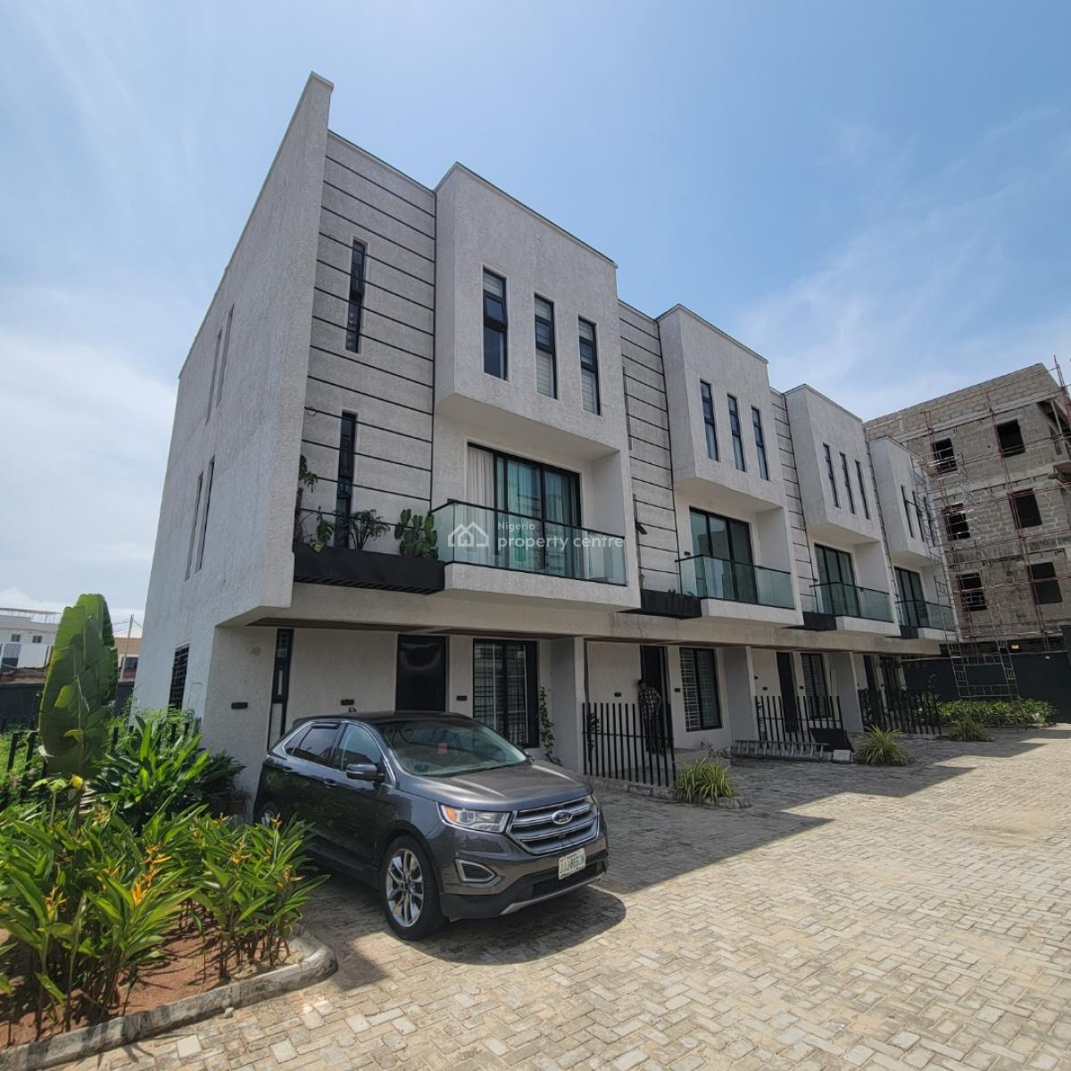 Excellent 4bedroom Terrace Duplex with a Bq, Ikate, Lekki, Lagos, House for Sale