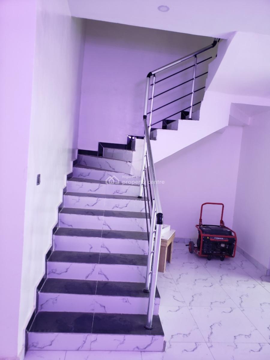 a Contemporary 3bedroom Terraced Duplex with Inverter, in an Estate  By Lagos Business School, Ajah, Lagos, Terraced Duplex for Sale