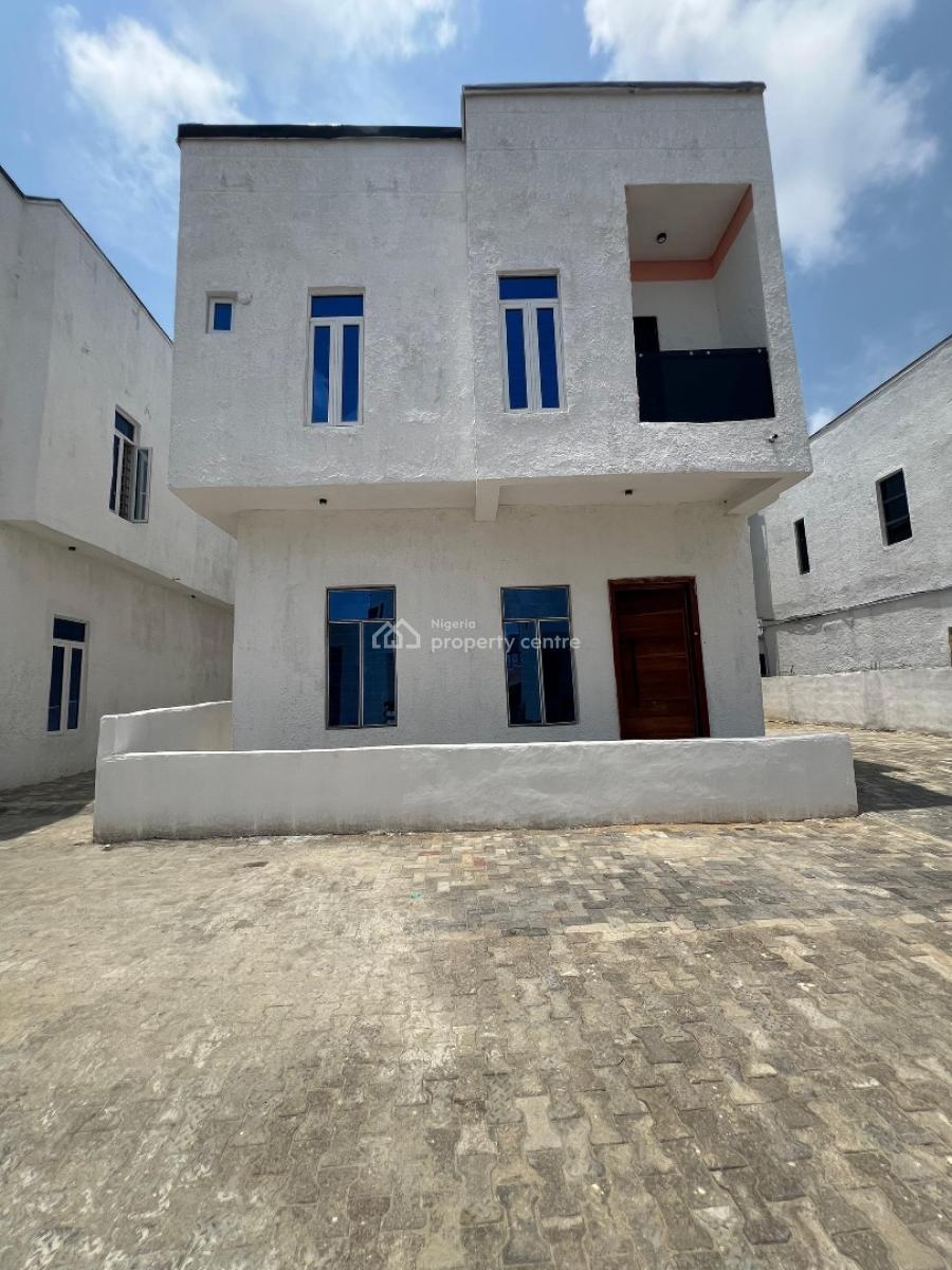 Newly Built 4bedroom Fully Detached Duplex with Bq in a Secure Estate, General Paint, Abraham Adesanya, Ajah, Lagos, Detached Duplex for Sale