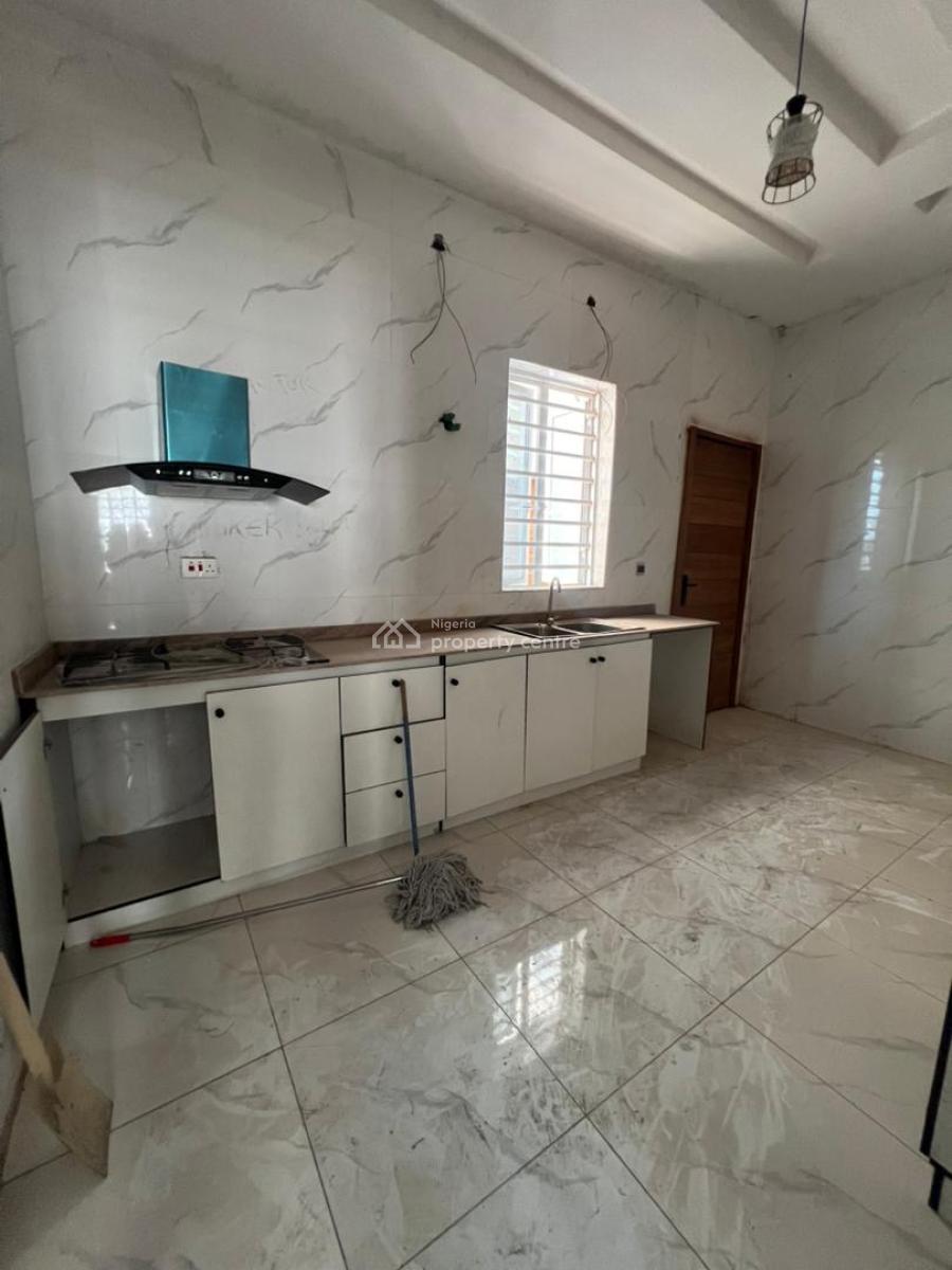 Stunning 4 Bedroom Fully Detached Duplex with Bq in a Secure Estate, General Paint Abraham Adesanya, Ajah, Lagos, Detached Duplex for Rent