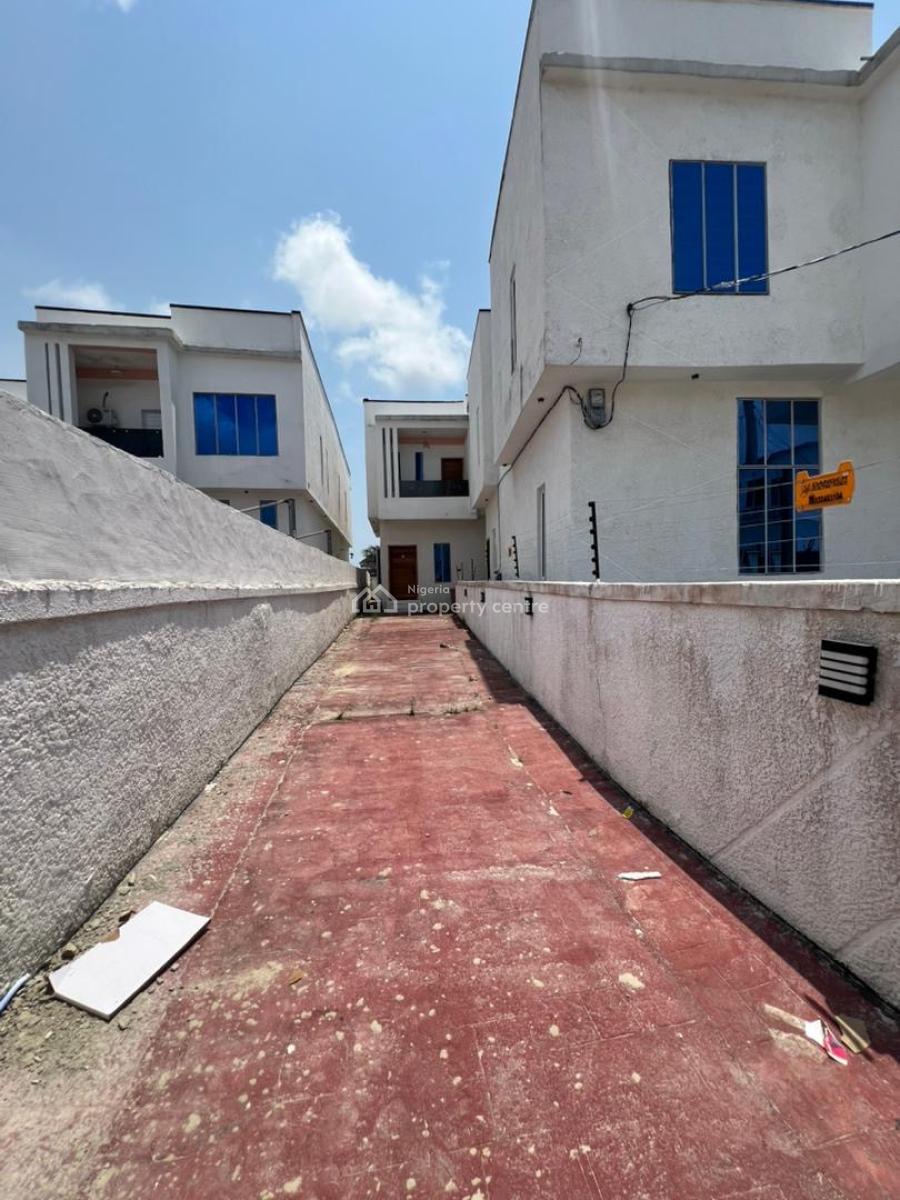 Stunning 4 Bedroom Fully Detached Duplex with Bq in a Secure Estate, General Paint Abraham Adesanya, Ajah, Lagos, Detached Duplex for Rent