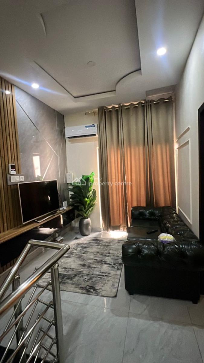 Fully Furnished and Serviced 4 Bedroom Semi Detached with Inverter, Thomas Estate, Ajah, Lagos, Semi-detached Duplex for Rent