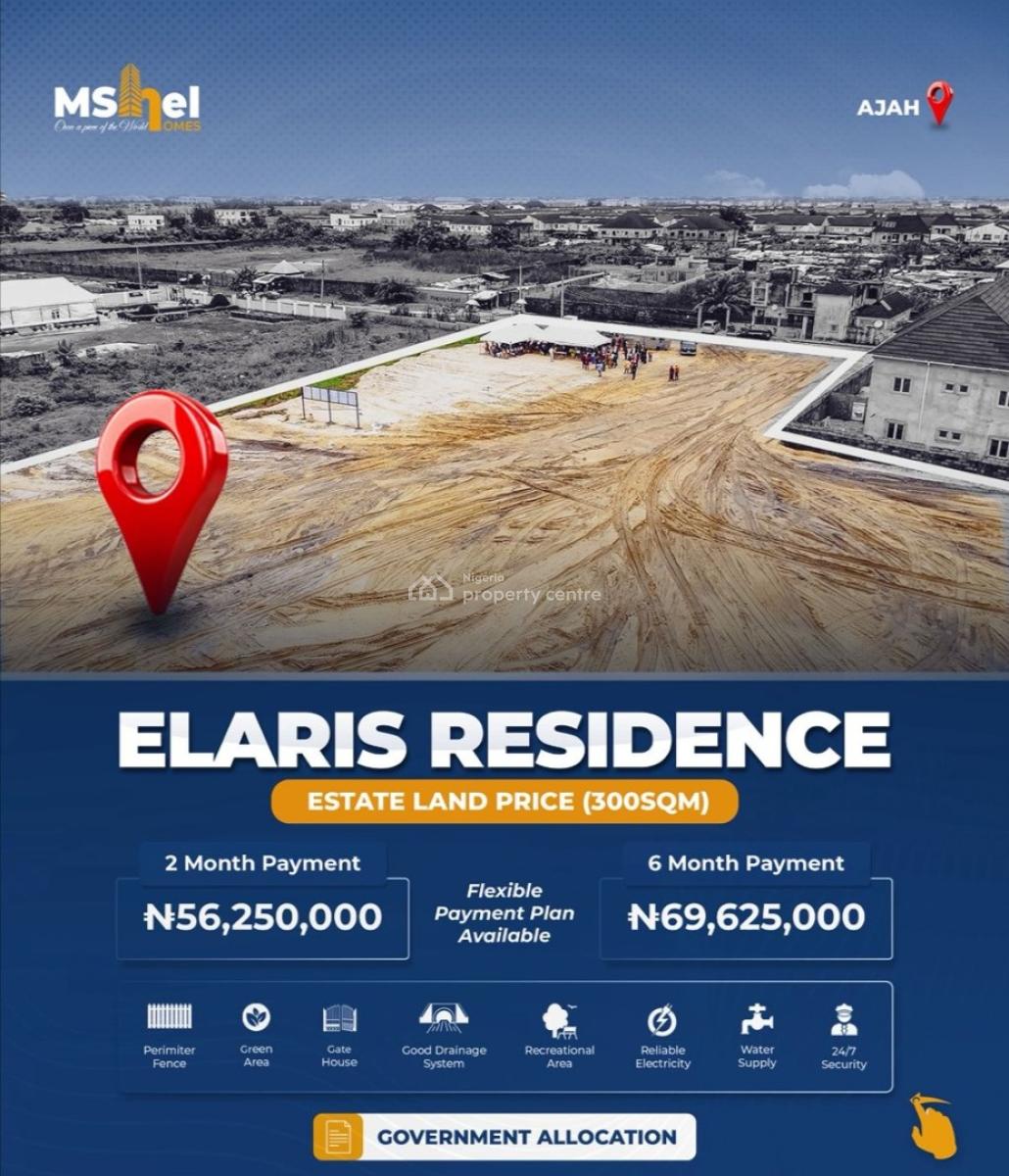 Luxury Homes, Mshel Elaris Residence Lagos, Sangotedo, Ajah, Lagos, Terraced Duplex for Sale