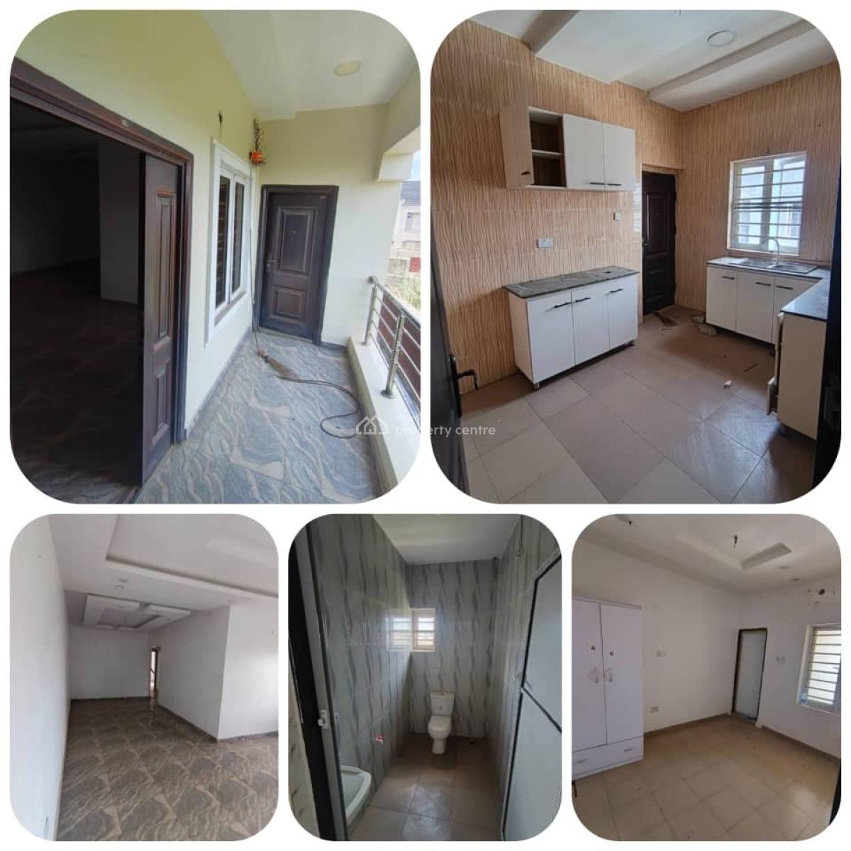 Fresh 2 Bedroom Upstairs Apartment (video Available, Beside Safeway Hospital, Sangotedo, Ajah, Lagos, Flat / Apartment for Rent