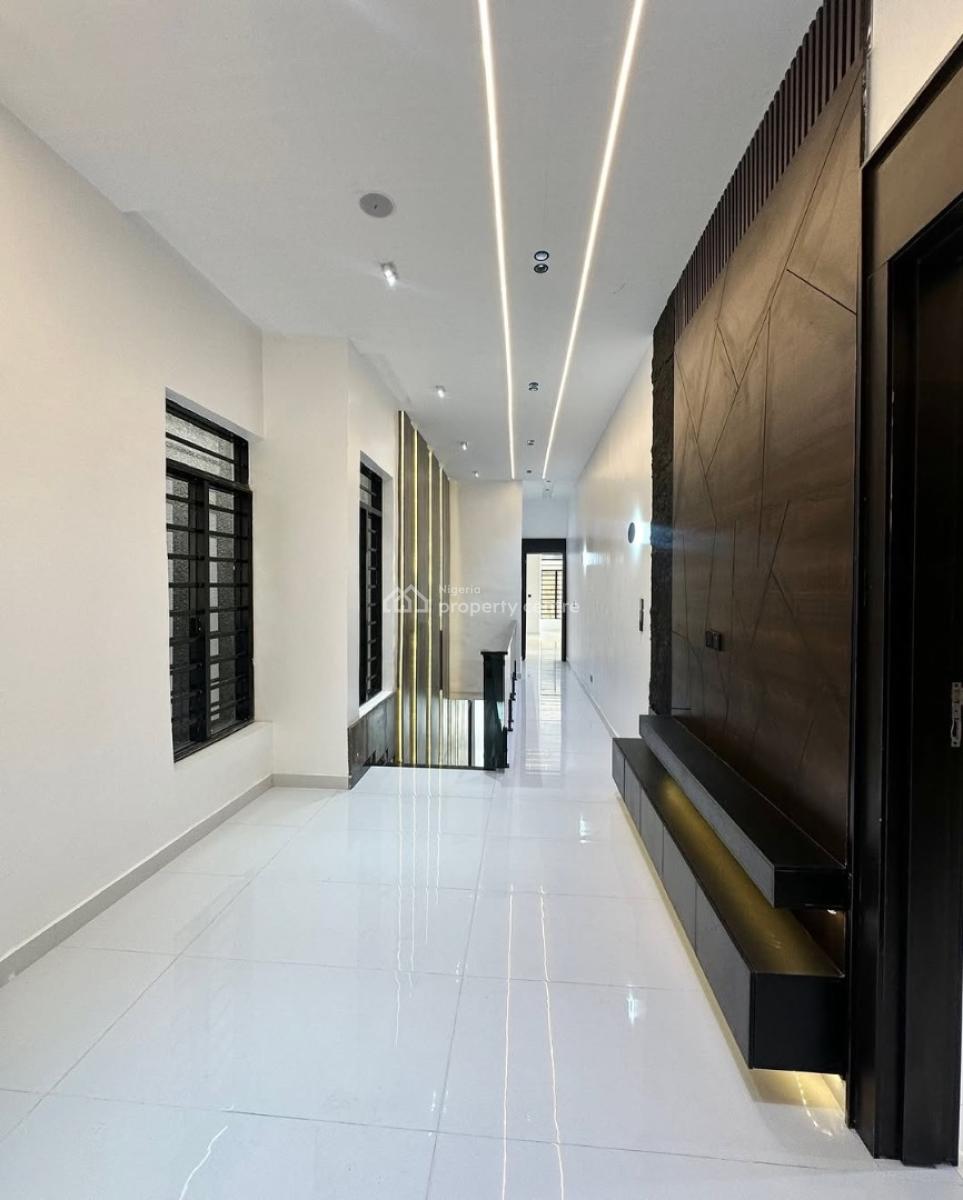 Stunning 5 Bedroom Detached Duplex with Swimming Pool and Bq, Chevron, Lekki, Lagos, Detached Duplex for Sale