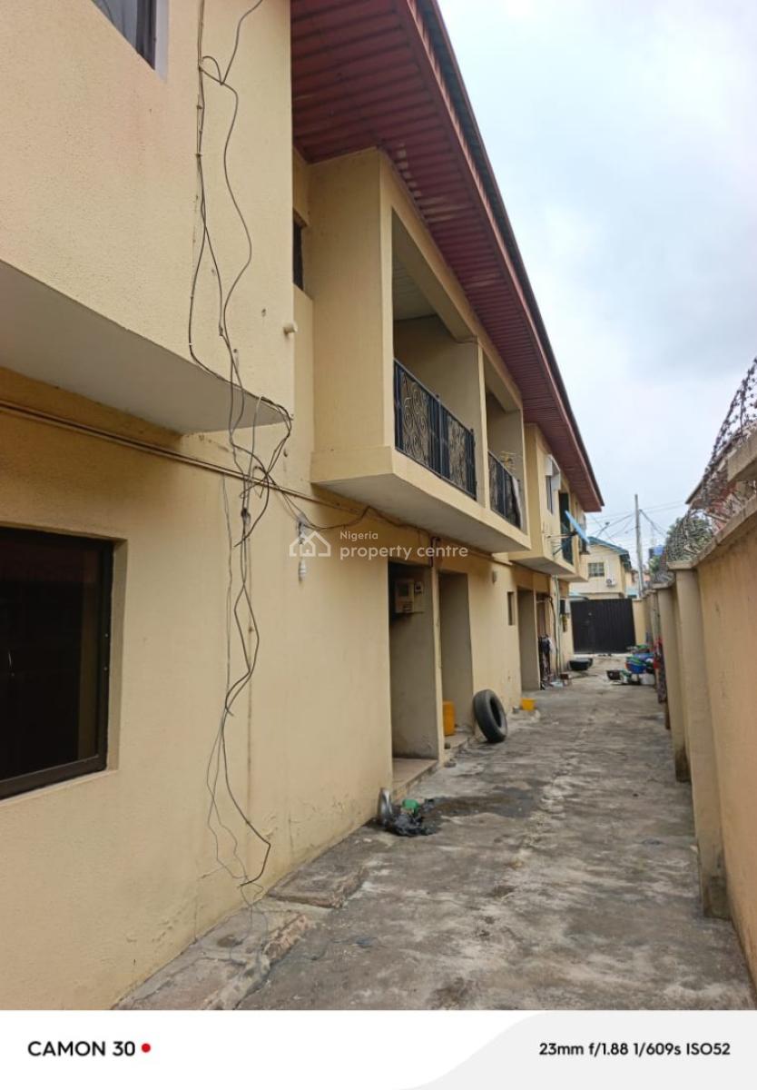 Solid 3 Numbers of 4 Bedroom Terraced Duplexes, Gra Phase 1, Magodo, Lagos, Terraced Duplex for Sale