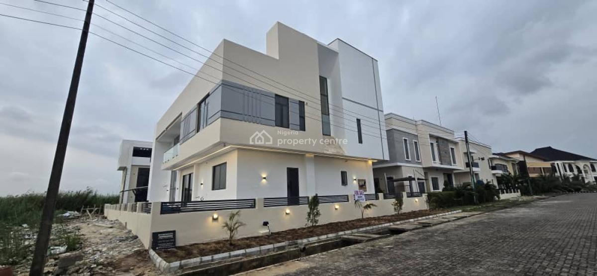 Luxury 5 Bedroom Fully Detached Duplex with Bq, Pool and Cinema, Northern Foreshore Estate, Chevron, Lekki, Lagos, Detached Duplex for Sale