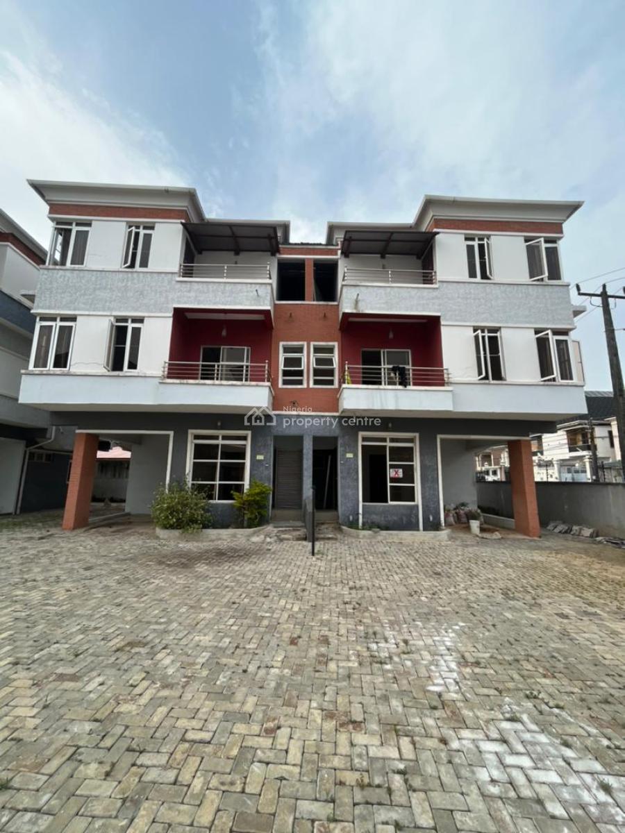 Luxury Spacious 4 Bedroom Terraced Duplex with Excellent Facility, Ikota, Lekki, Lagos, Detached Duplex for Rent