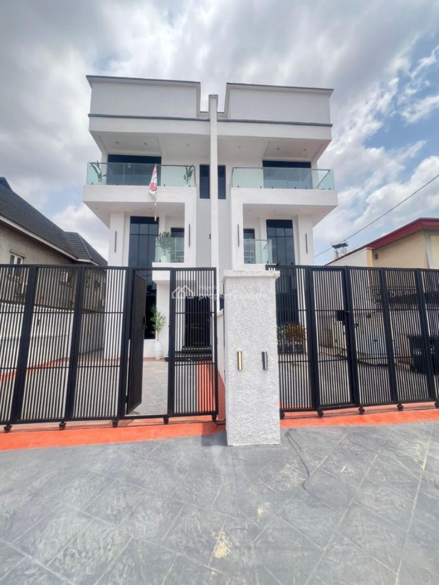 Fully 5 Bedrooms Semi Detached - Duplex House + Bq, Ikeja, Lagos, Detached Duplex for Sale