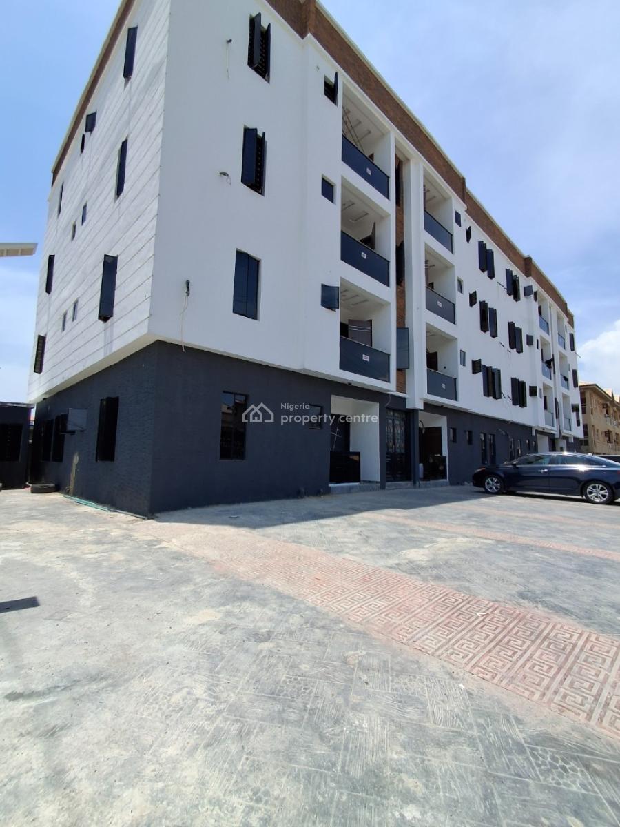 Newly Built 2 Bedroom Apartment with Spacious, Igbofun, Lekki Phase 2, Lekki, Lagos, Block of Flats for Sale