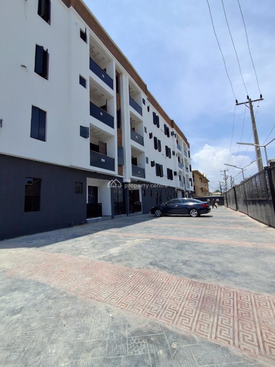 Newly Built 2 Bedroom Apartment with Spacious, Igbofun, Lekki Phase 2, Lekki, Lagos, Block of Flats for Sale