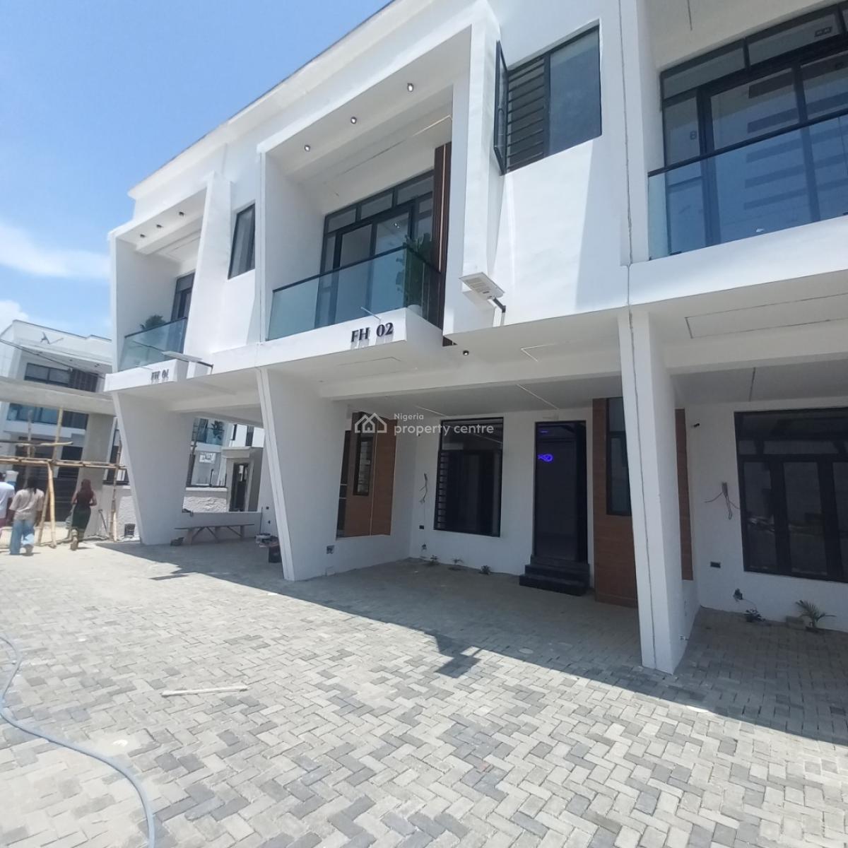 Luxury 3 Bedroom Terrace Duplex with Bq, Ikota, Lekki, Lagos, Terraced Duplex for Sale