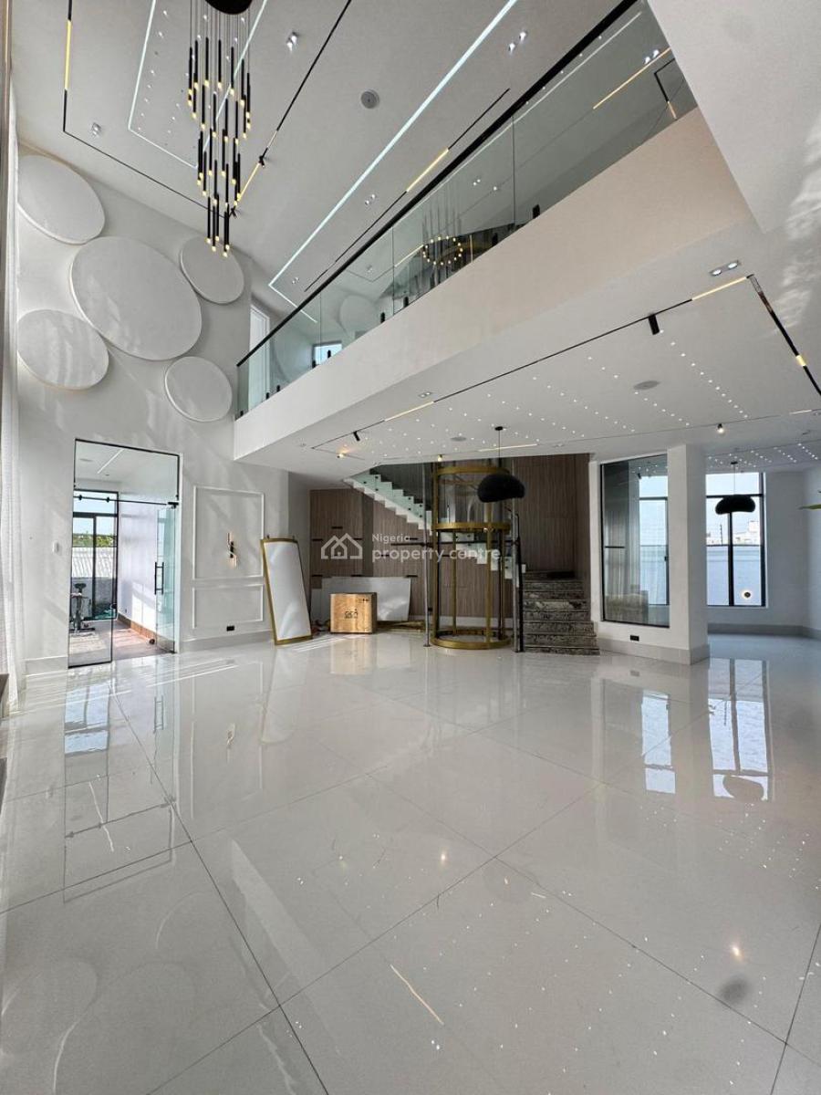 Magnificent 5 Bedroom with a Private Pool & Gym ,cinema & Elevator, Chevron, Lekki, Lagos, Detached Duplex for Sale