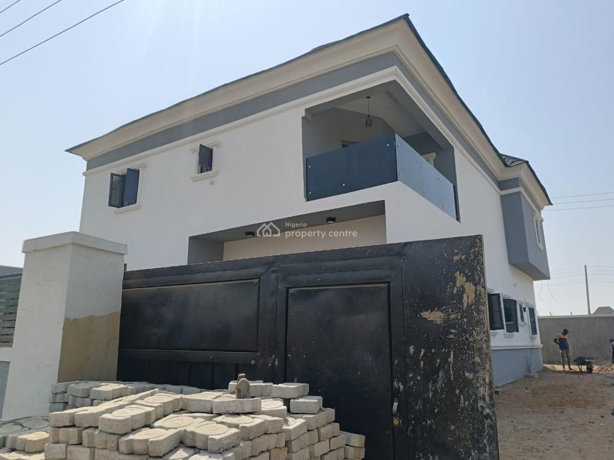 Brand New Very Specious 4 Bedroom Fully Detached Duplex with Bq,, Close to Dunamis, Lugbe District, Abuja, Detached Duplex for Rent