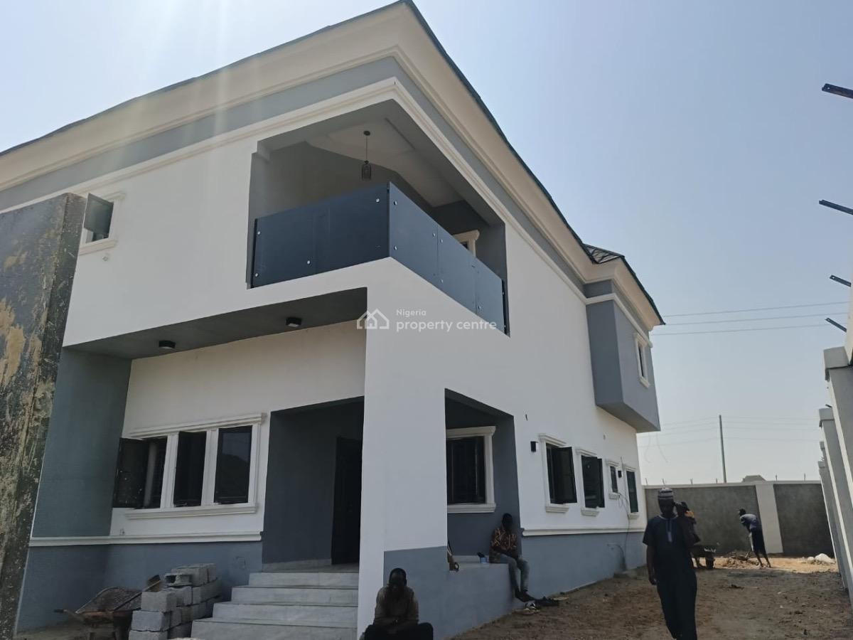 Brand New Very Specious 4 Bedroom Fully Detached Duplex with Bq,, Close to Dunamis, Lugbe District, Abuja, Detached Duplex for Rent