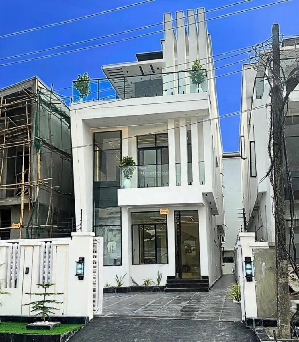 Stunning 5 Bedroom Detached Duplex with Swimming Pool and Bq, Chevron, Lekki, Lagos, Detached Duplex for Sale