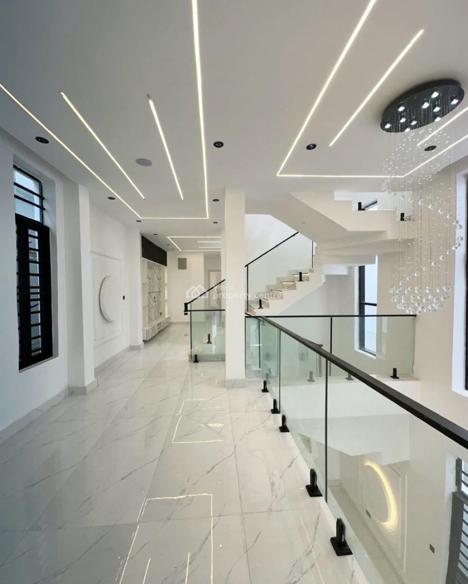 Stunning 5 Bedroom Detached Duplex with Swimming Pool and Bq, Chevron, Lekki, Lagos, Detached Duplex for Sale