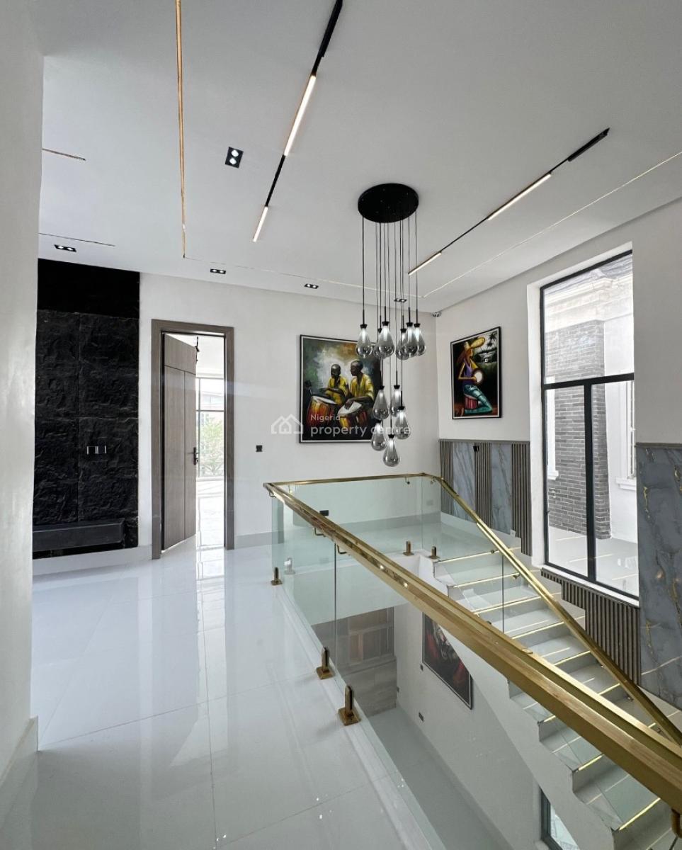 Stunning 5 Bedroom Detached Duplex with Swimming Pool and Bq, Chevron, Lekki, Lagos, Detached Duplex for Sale