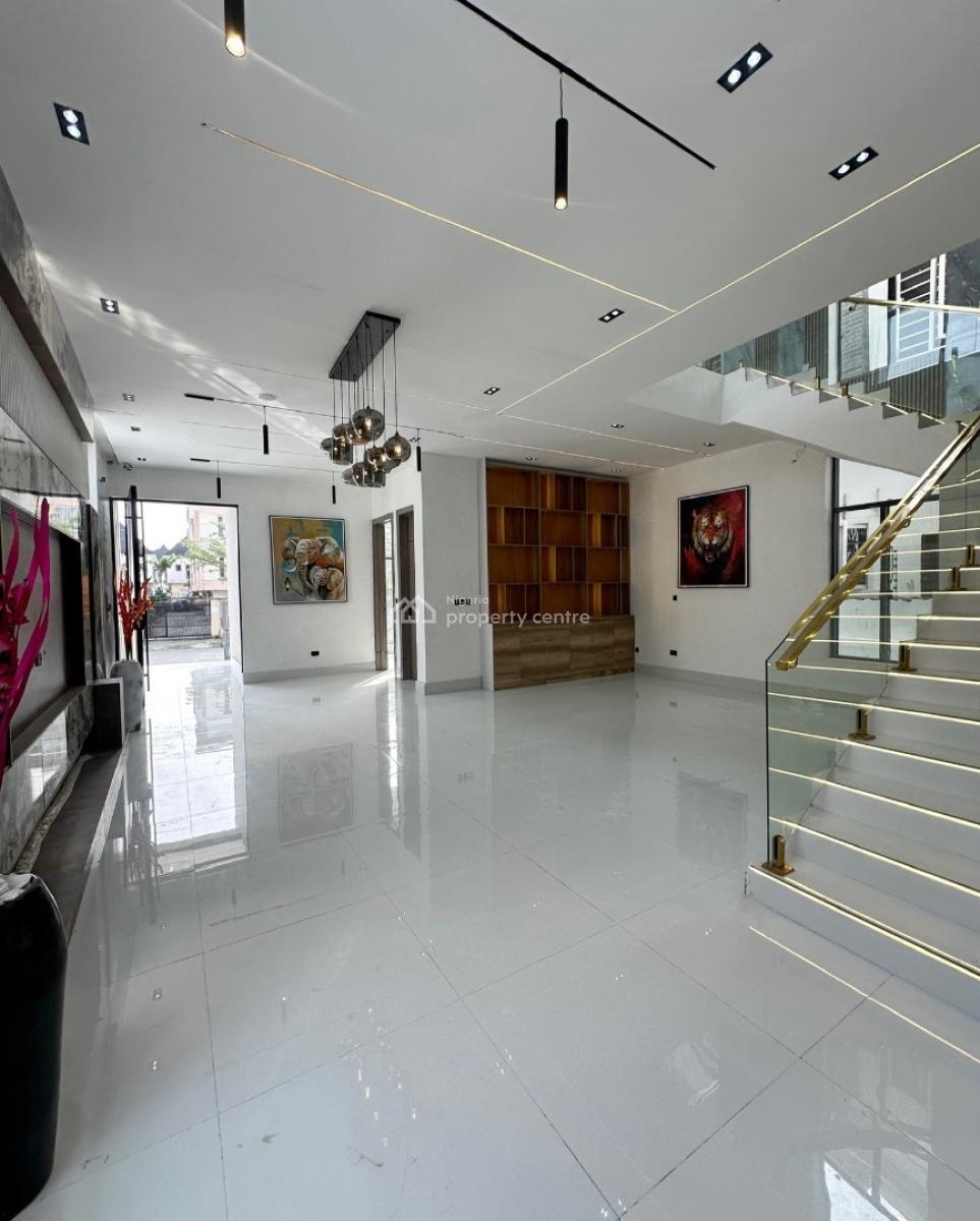Stunning 5 Bedroom Detached Duplex with Swimming Pool and Bq, Chevron, Lekki, Lagos, Detached Duplex for Sale