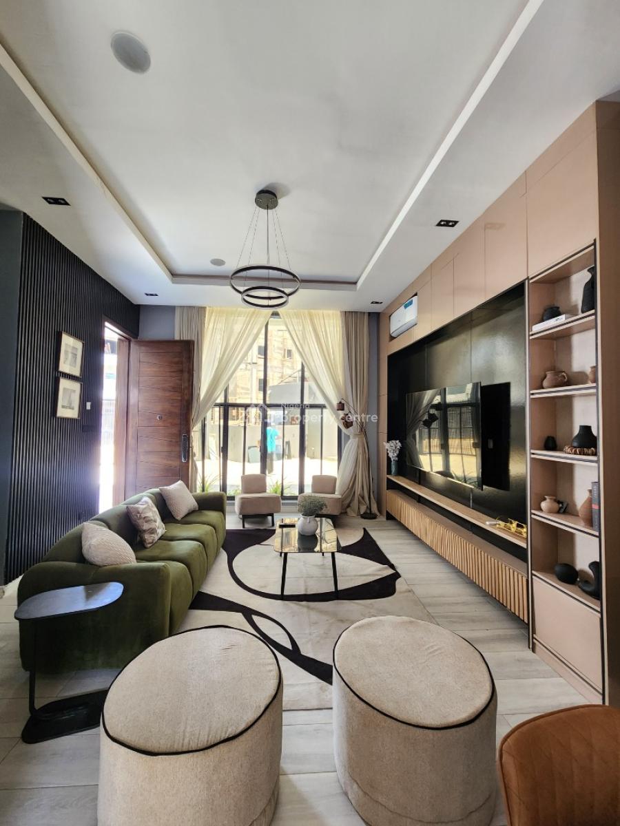 Lovely 4 Bedroom Terrace Duplex with Bq & Open Terrace, Ikate, Lekki, Lagos, Terraced Duplex for Sale