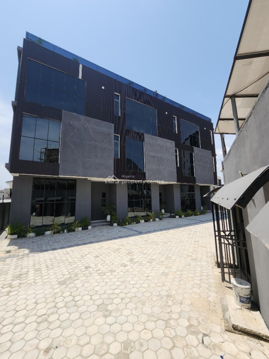 Lovely 4 Bedroom Terrace Duplex with Bq & Open Terrace, Ikate, Lekki, Lagos, Terraced Duplex for Sale