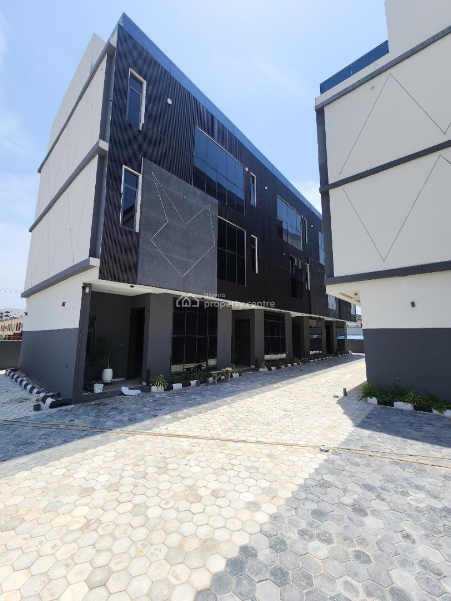Lovely 4 Bedroom Terrace Duplex with Bq & Open Terrace, Ikate, Lekki, Lagos, Terraced Duplex for Sale