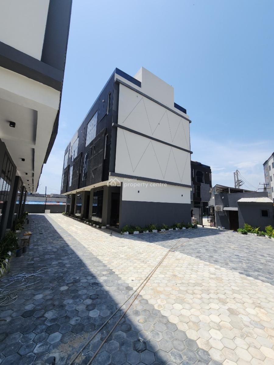 Lovely 4 Bedroom Terrace Duplex with Bq & Open Terrace, Ikate, Lekki, Lagos, Terraced Duplex for Sale