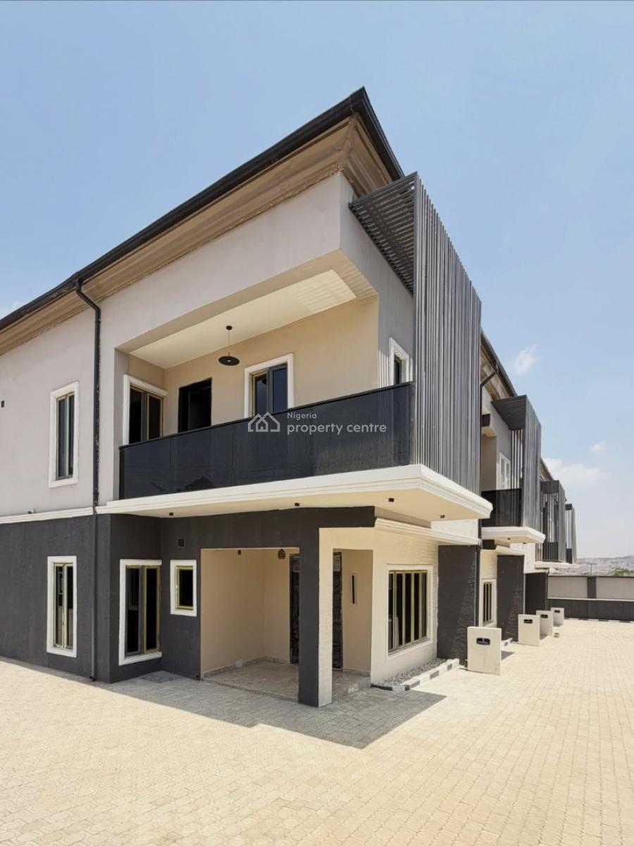 Newly Built 4 Bedroom Terrace Duplex with Bq, Serene Environment, Maitama 2, Maitama District, Abuja, Terraced Duplex for Sale