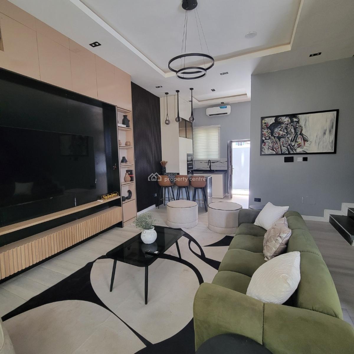 Lovely 4bedroom Terrace Duplex with a Bq, Ikate, Lekki, Lagos, Terraced Duplex for Sale