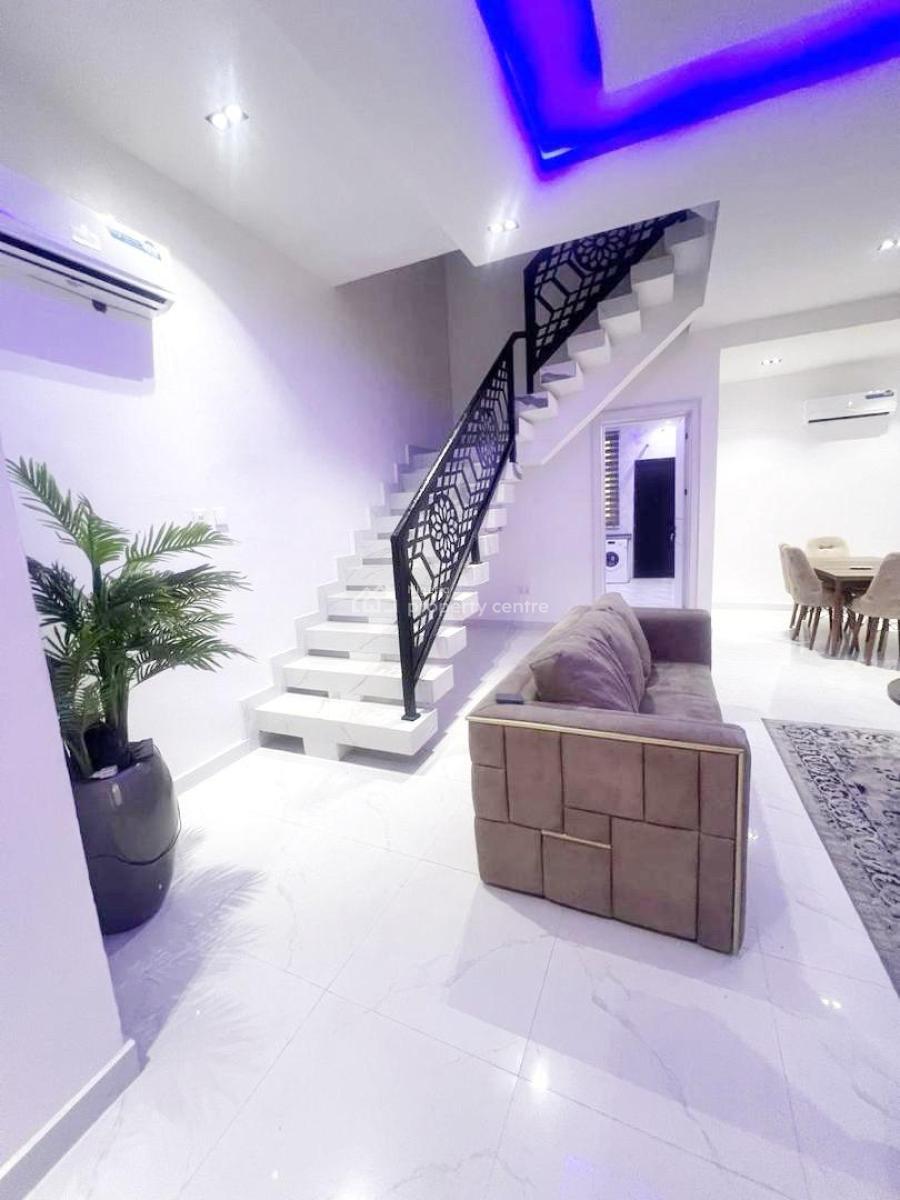 4 Bedroom Semi Detached Duplex Partially Furnished with 2 Bedroom Bq, Adeniyi Jones, Ikeja, Lagos, Semi-detached Duplex for Rent