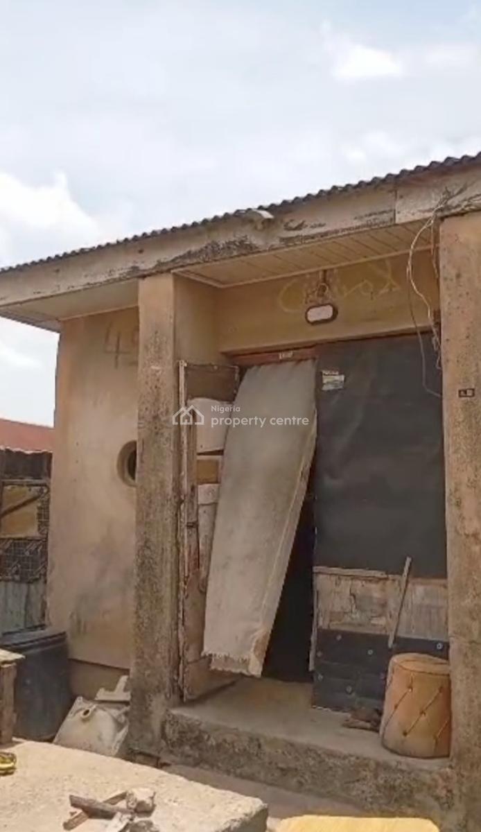 2 Bedroom Flat + 1 Mini Flat on More Than a Quarter Plot of Land, Off Moshalashi Road, Egan, Igando, Ikotun, Lagos, Detached Bungalow for Sale