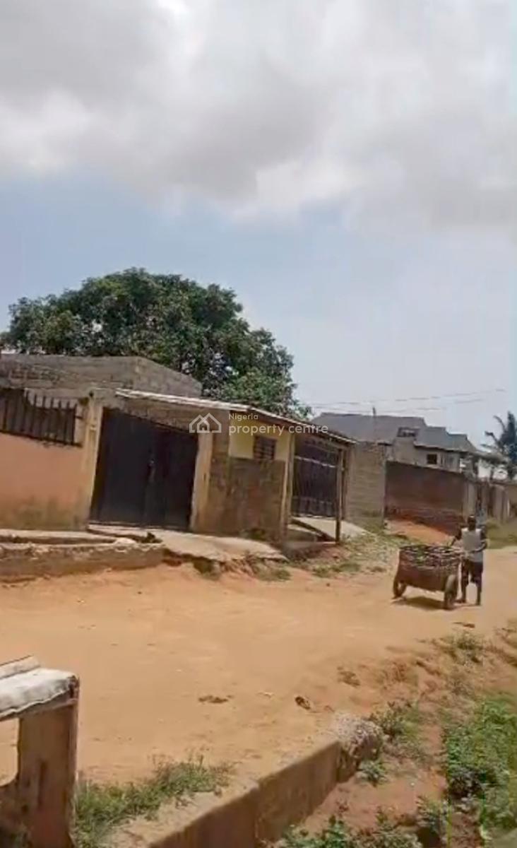 2 Bedroom Flat + 1 Mini Flat on More Than a Quarter Plot of Land, Off Moshalashi Road, Egan, Igando, Ikotun, Lagos, Detached Bungalow for Sale