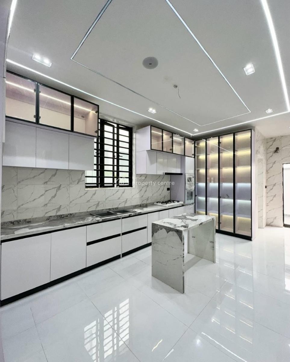 Stunning 5 Bedroom Detached Duplex with Swimming Pool and Bq, Chevron, Lekki, Lagos, Detached Duplex for Sale