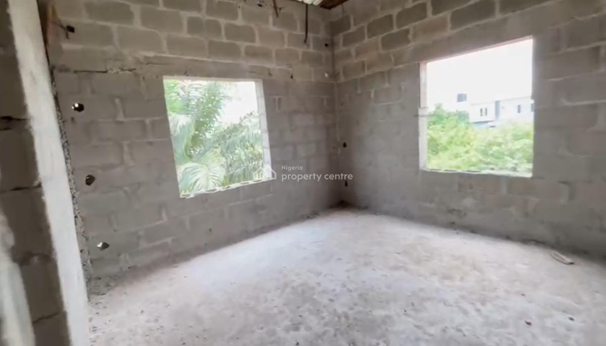 Carcass 4 Units of 2 Bedroom Apartment & Finished 2 Bedroom Bungalow, Bogije, Ibeju Lekki, Lagos, Flat / Apartment for Sale