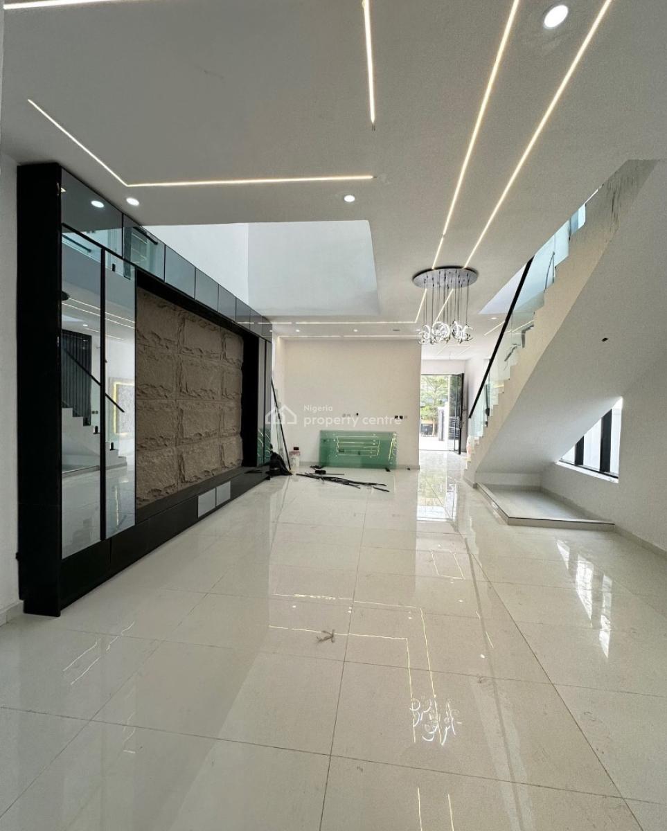 Stunning 5 Bedroom Detached Duplex with Swimming Pool and Bq, Chevron, Lekki, Lagos, Detached Duplex for Sale