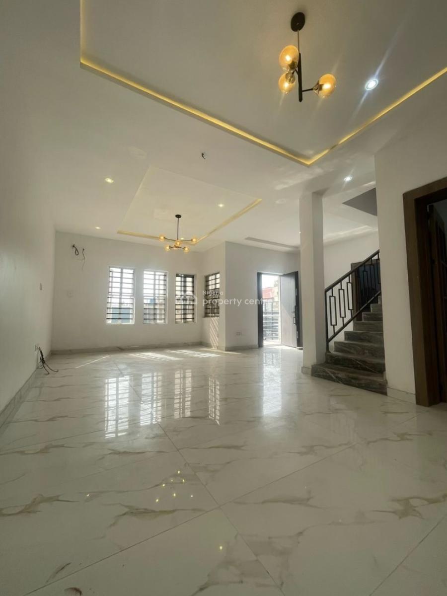Brand Newly Built Serviced Luxury 4 Bedrooms Terrace Duplex with Bq, Off Admiralty, Lekki Phase 1, Lekki, Lagos, Terraced Duplex for Rent