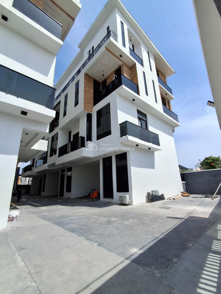 4bedroom Terrace Duplex with Spacious Rooms, By Chevron Toll Gate, Lekki Phase 2, Lekki, Lagos, Terraced Duplex for Sale