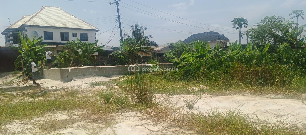 Half Plot of Fenced Land, Imalete Alafia, Ibeju Lekki, Lagos, Mixed-use Land for Sale