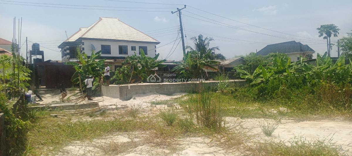 Half Plot of Fenced Land, Imalete Alafia, Ibeju Lekki, Lagos, Mixed-use Land for Sale